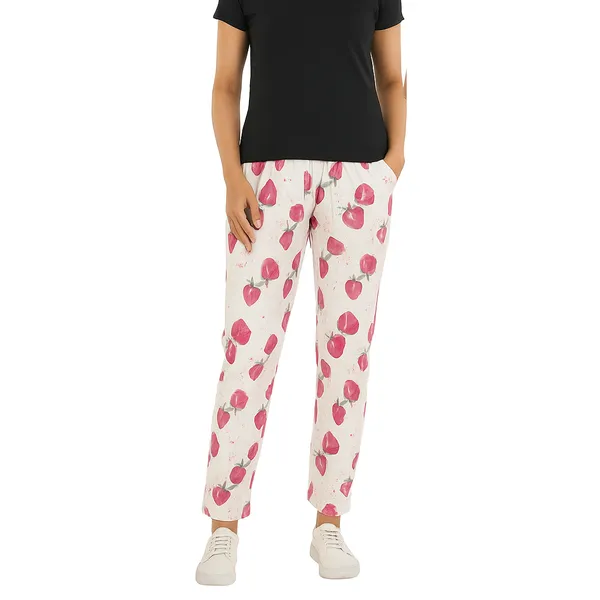 Multicolor_Ladies_100%_Soft_Cotton_Night_Pants_with_Pockets