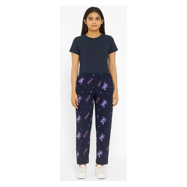 Multicolor_Ladies_100%_Soft_Cotton_Night_Pants