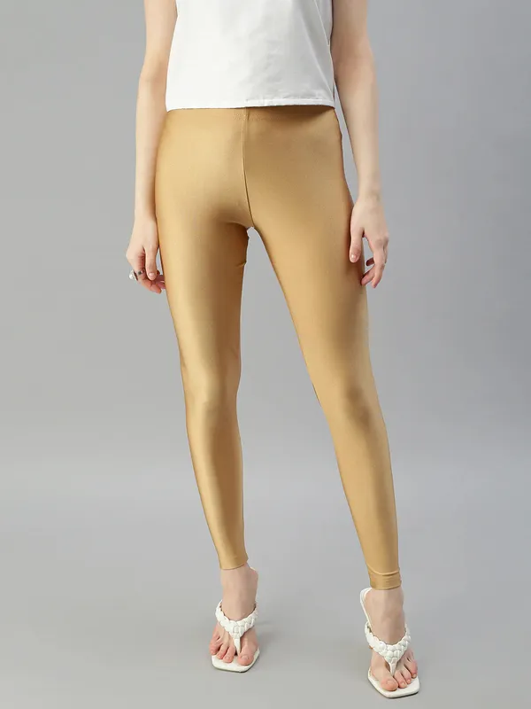 Gold_Stretchable_Shimmer_Leggings_For_Women_Soft,_Breathable_&_Skin-Friendly
