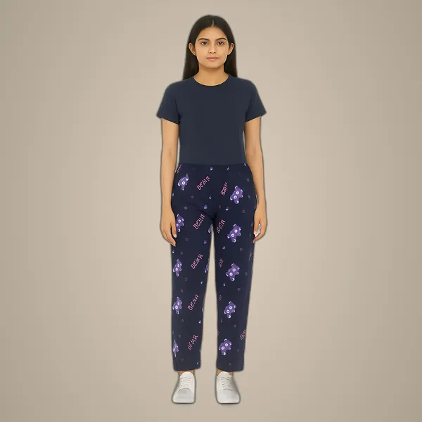 Multicolor_Ladies_100%_Soft_Cotton_Night_Pants