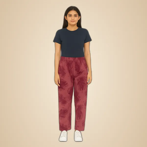 Multicolor_Ladies_100%_Soft_Cotton_Night_Pants