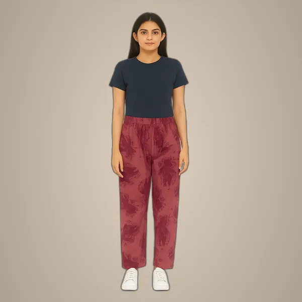 Multicolor_Ladies_100%_Soft_Cotton_Night_Pants