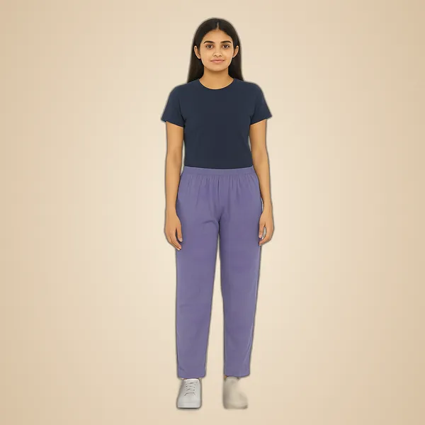 Lavender_Ladies_100%_Soft_Cotton_Night_Pants