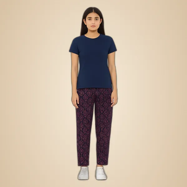 Multicolor_Ladies_100%_Soft_Cotton_Night_Pants
