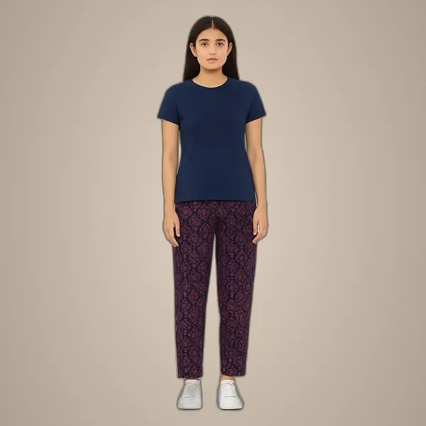 Multicolor_Ladies_100%_Soft_Cotton_Night_Pants