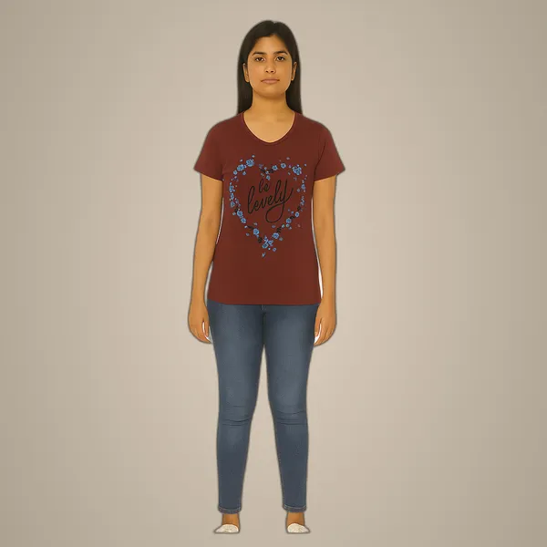 Brown_100%_Soft_Cotton_Ladies_Top_With_Chest_Print_Soft,_Stylish_&_Everyday_Essential