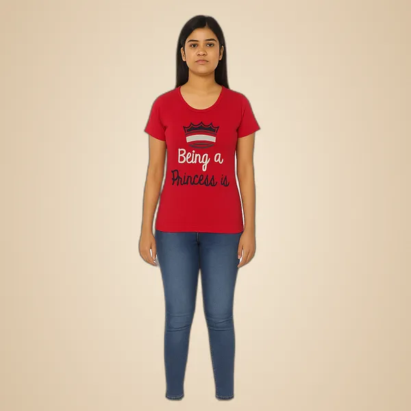Red_100%_Soft_Cotton_Ladies_Top_With_Chest_Print_Soft,_Stylish_&_Everyday_Essential