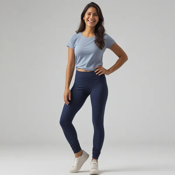Navy_100%_Soft_Cotton_Churidar_Leggings_For_Women_Soft,_Breathable_&_Skin-Friendly