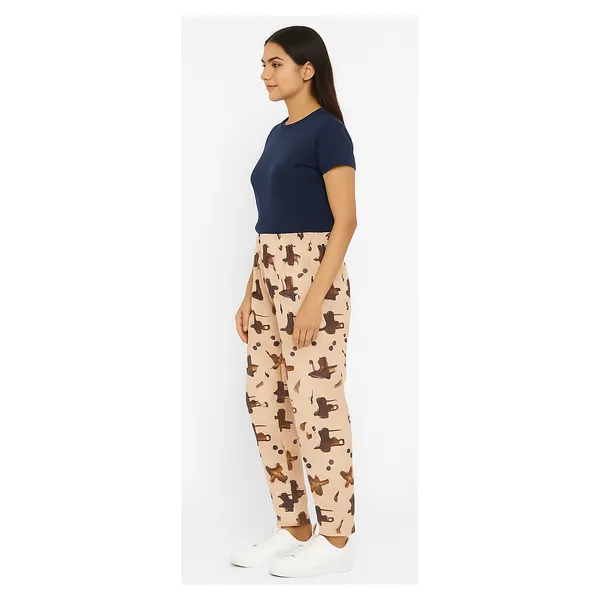 Multicolor_Ladies_100%_Soft_Cotton_Night_Pants