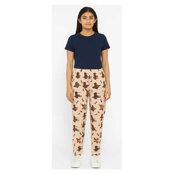 Multicolor_Ladies_100%_Soft_Cotton_Night_Pants