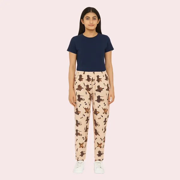 Multicolor_Ladies_100%_Soft_Cotton_Night_Pants