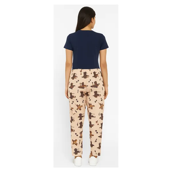 Multicolor_Ladies_100%_Soft_Cotton_Night_Pants