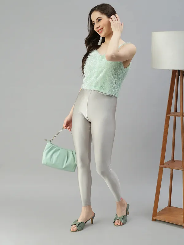 Silver_Stretchable_Shimmer_Leggings_For_Women_Soft,_Breathable_&_Skin-Friendly