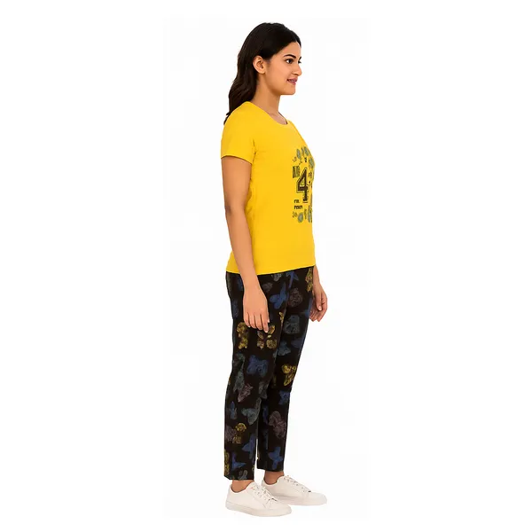 Multicolor_100%_Soft_Cotton_Night_Dress_Set_For_Women_Printed_T-Shirt_&_All-Over_Printed_Pants_For_Ultimate_Comfort