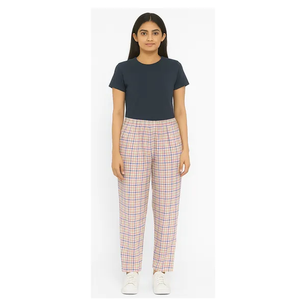 Multicolor_Ladies_100%_Soft_Cotton_Night_Pants