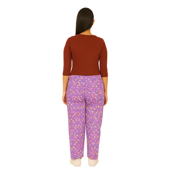 Multicolor_Ladies_100%_Soft_Cotton_Night_Pants_with_Pockets