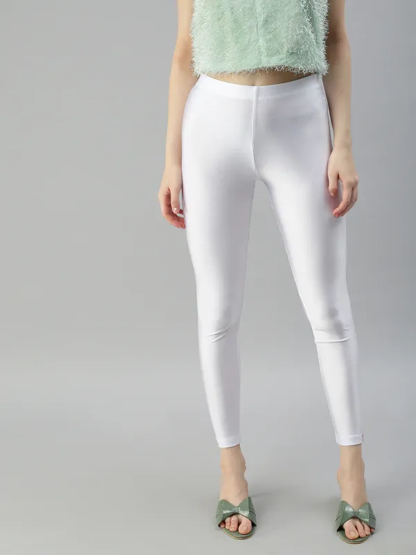 White_Stretchable_Shimmer_Leggings_For_Women_Soft,_Breathable_&_Skin-Friendly