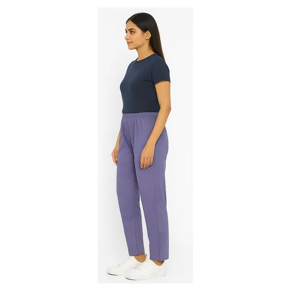 Lavender_Ladies_100%_Soft_Cotton_Night_Pants