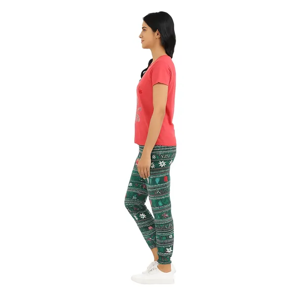 Multicolor_100%_Soft_Cotton_Night_Dress_Set_For_Women_Printed_T-Shirt_&_All-Over_Printed_Pants_For_Ultimate_Comfort