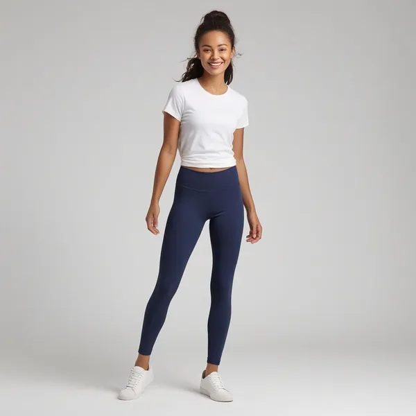 Navy_Ladies_Ankle_Fit_Leggings_Soft,_Breathable,_And_Comfortable_Fit