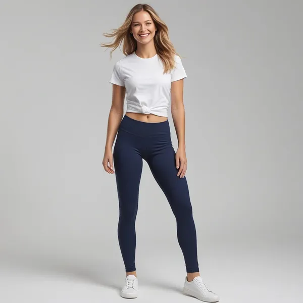 Navy_Ladies_Ankle_Fit_Leggings_Soft,_Breathable,_And_Comfortable_Fit