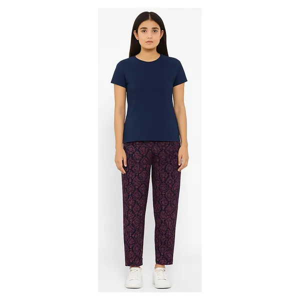 Multicolor_Ladies_100%_Soft_Cotton_Night_Pants