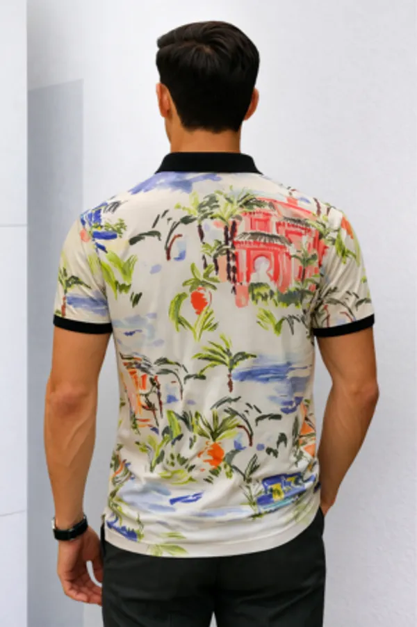 Multicolor_Premium_Fabric_Regular_Printed_Polo_T_Shirt_For_Men