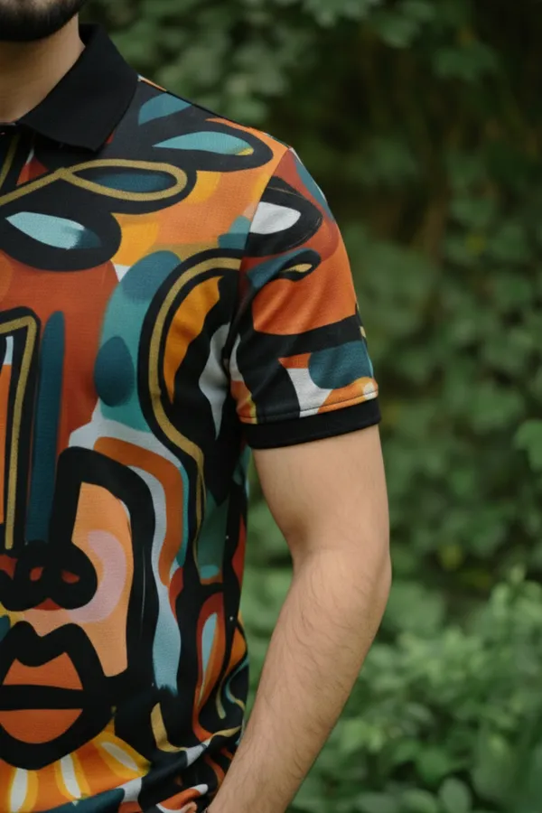 Multicolor_Premium_Fabric_Regular_Printed_Polo_T_Shirt_For_Men