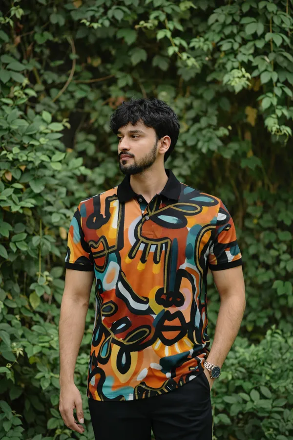 Multicolor_Premium_Fabric_Regular_Printed_Polo_T_Shirt_For_Men