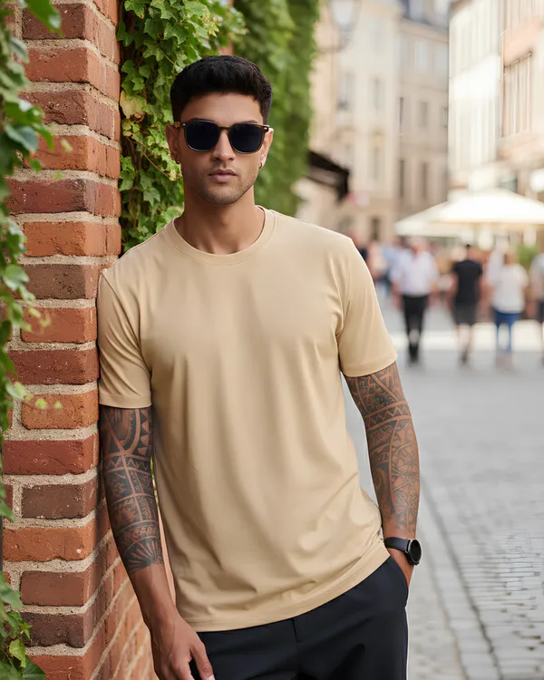 Premium_Cotton_Fabric_Regular_Round_Neck_Solid_T_Shirt_For_Men