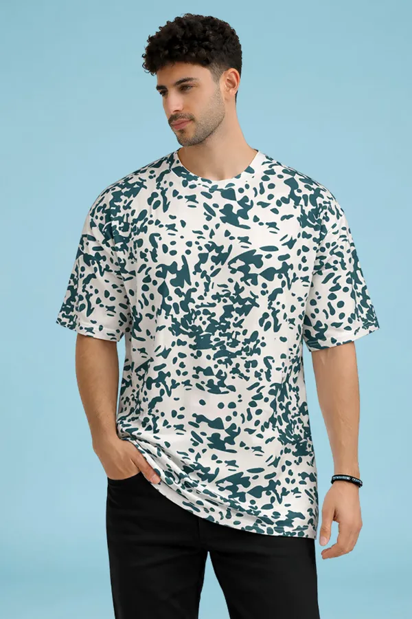 Sky_Blue_Premium_Fabric_Oversized_Printed_T_Shirt_For_Men