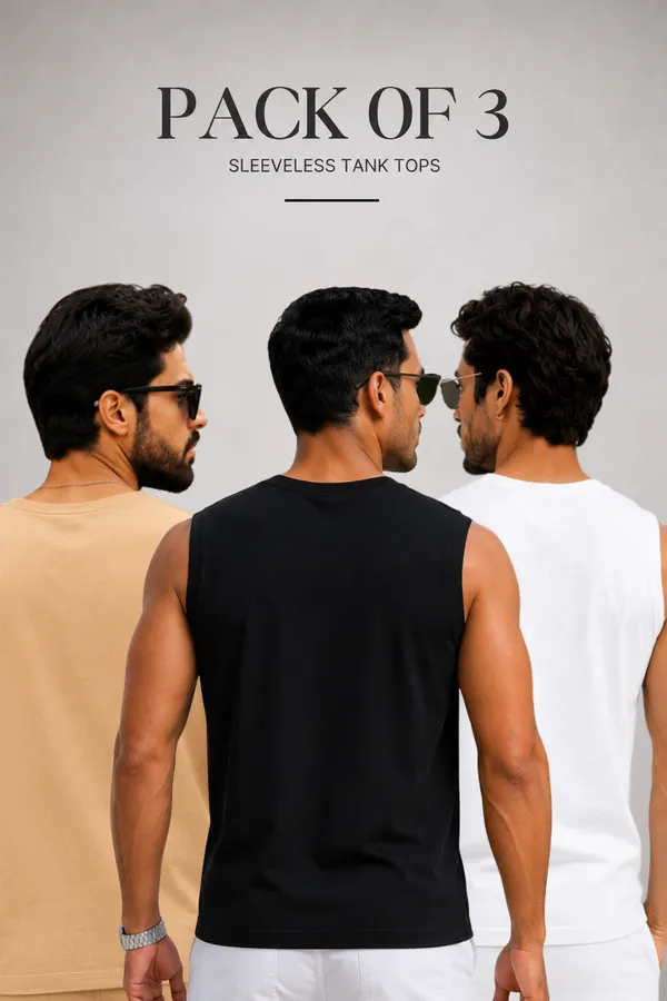Mens_Sleeveless_Tank_Tops_-_Beige,_Black_&_White_Pack_of_3