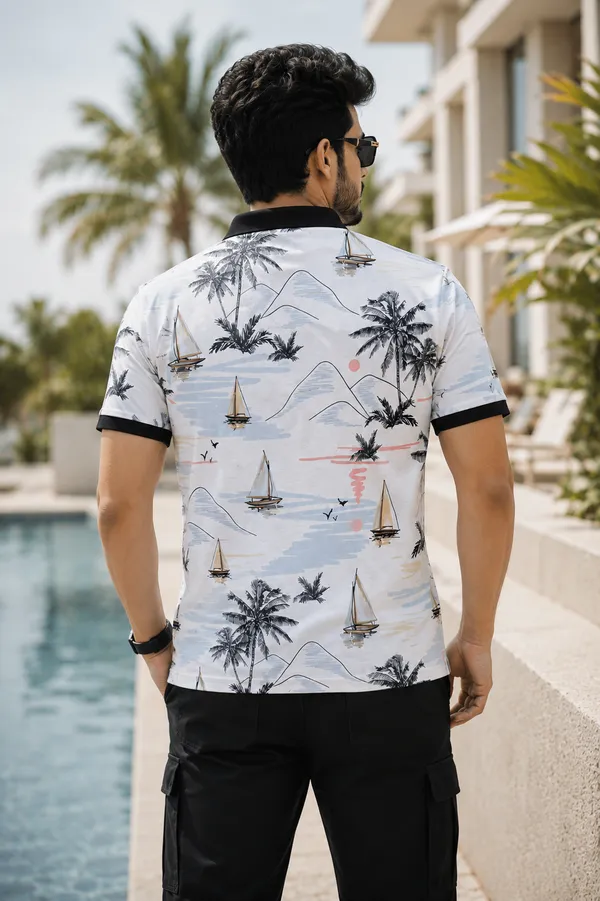 Mens_White_Tropical_Print_Polo_T-Shirt__Premium_Summer_Casual_Wear