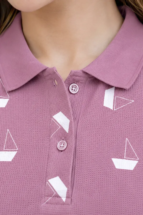 Womens_Casual_Paper_Boat_Printed_Polo_T-Shirt