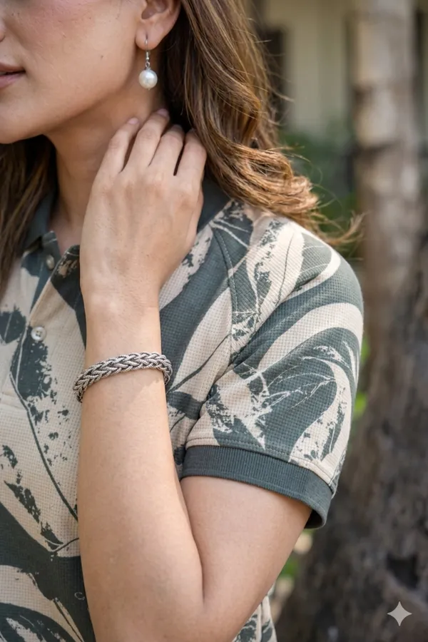 Womens_Soft_Beige_Botanical_Polo_T-Shirt