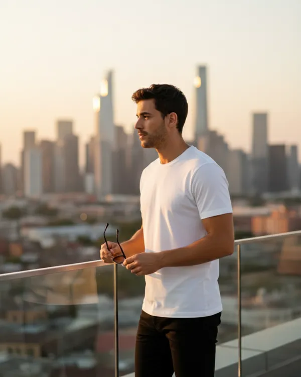Premium_Cotton_Fabric_Regular_Round_Neck_Solid_T_Shirt_For_Men