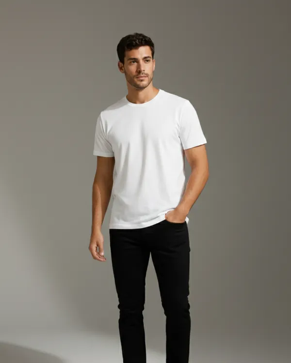 Premium_Cotton_Fabric_Regular_Round_Neck_Solid_T_Shirt_For_Men