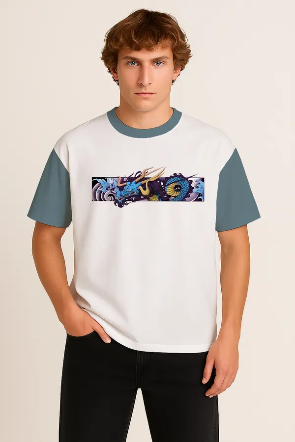 White_Premium_Fabric_Oversized_Printed_T_Shirt_For_Men
