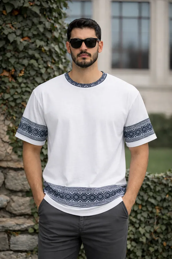 White_Premium_Fabric_Oversized_Printed_T_Shirt_For_Men