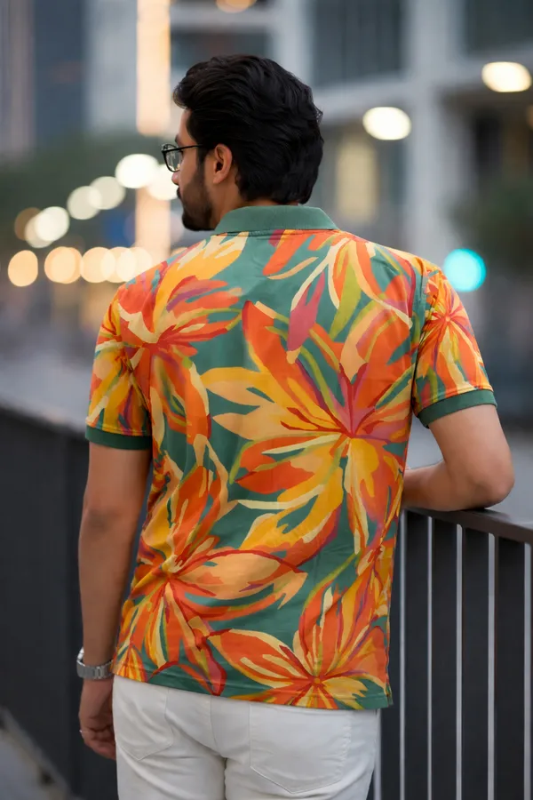 Multicolor_Premium_Fabric_Regular_Printed_Polo_T_Shirt_For_Men