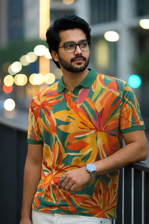 Multicolor_Premium_Fabric_Regular_Printed_Polo_T_Shirt_For_Men
