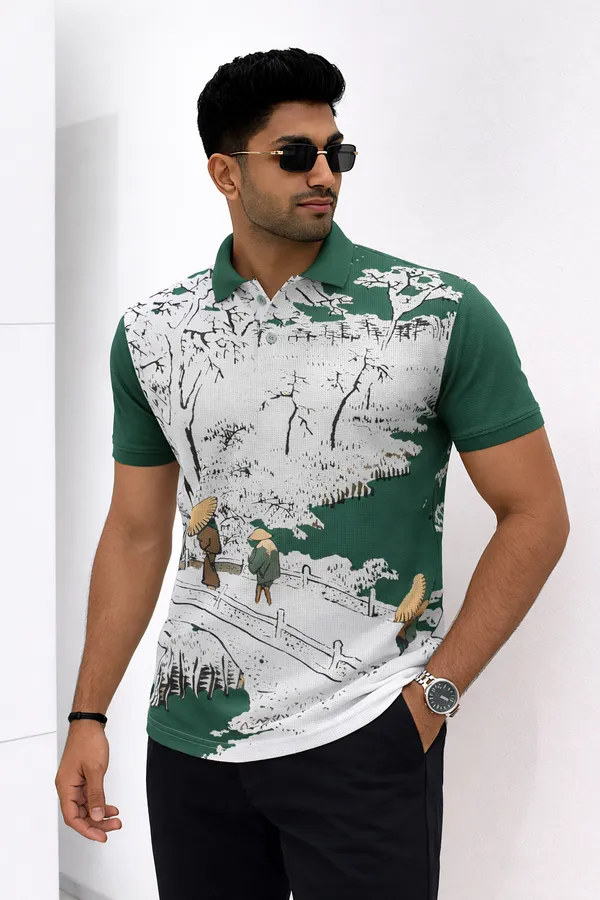 Multicolor_Premium_Fabric_Regular_Printed_Polo_T_Shirt_For_Men