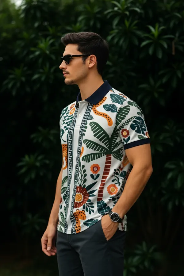 Multicolor_Premium_Fabric_Regular_Printed_Polo_T_Shirt_For_Men