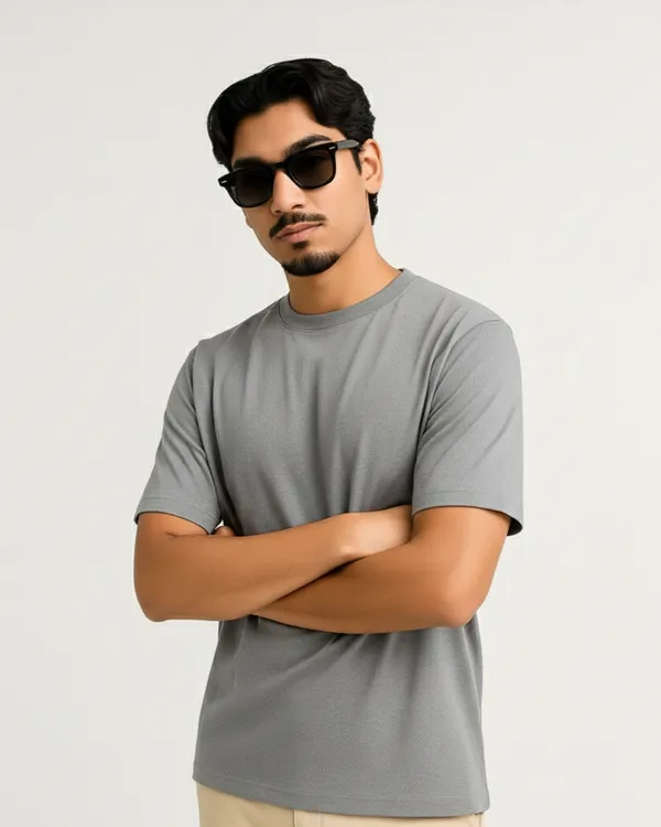 Premium_Cotton_Fabric_Regular_Round_Neck_Solid_T_Shirt_For_Men