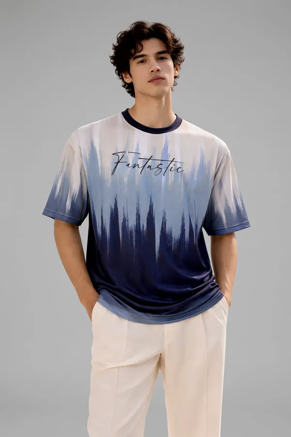 Blue_Premium_Fabric_Oversized_Printed_T_Shirt_For_Men