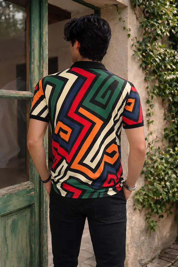 Multicolor_Premium_Fabric_Regular_Printed_Polo_T_Shirt_For_Men