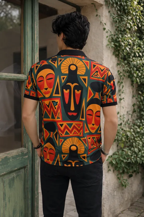 Multicolor_Premium_Fabric_Regular_Printed_Polo_T_Shirt_For_Men