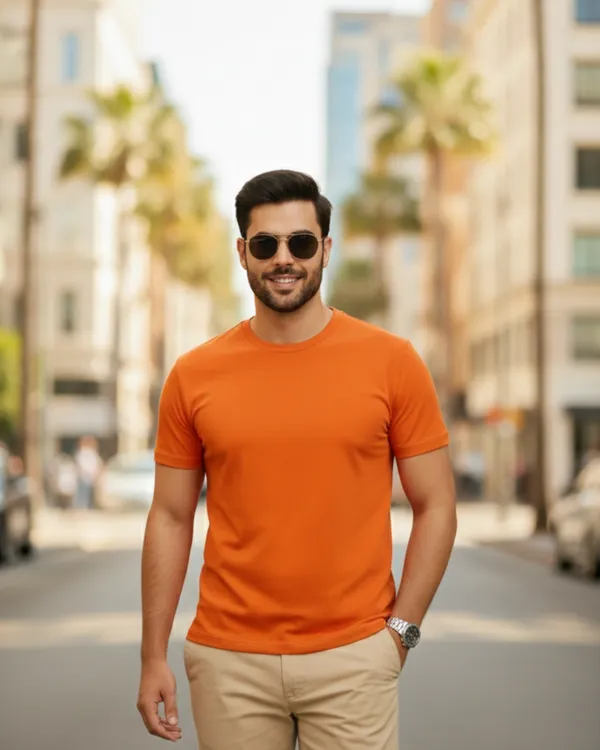 Premium_Cotton_Fabric_Regular_Round_Neck_Solid_T_Shirt_For_Men
