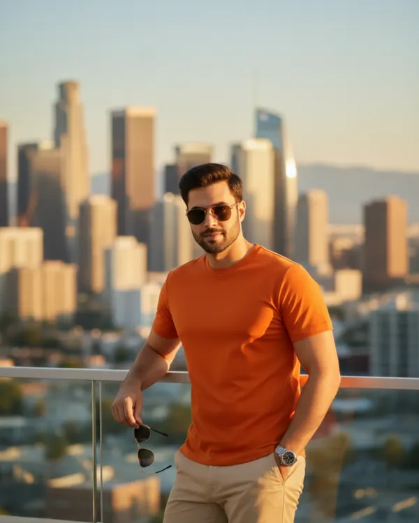 Premium_Cotton_Fabric_Regular_Round_Neck_Solid_T_Shirt_For_Men