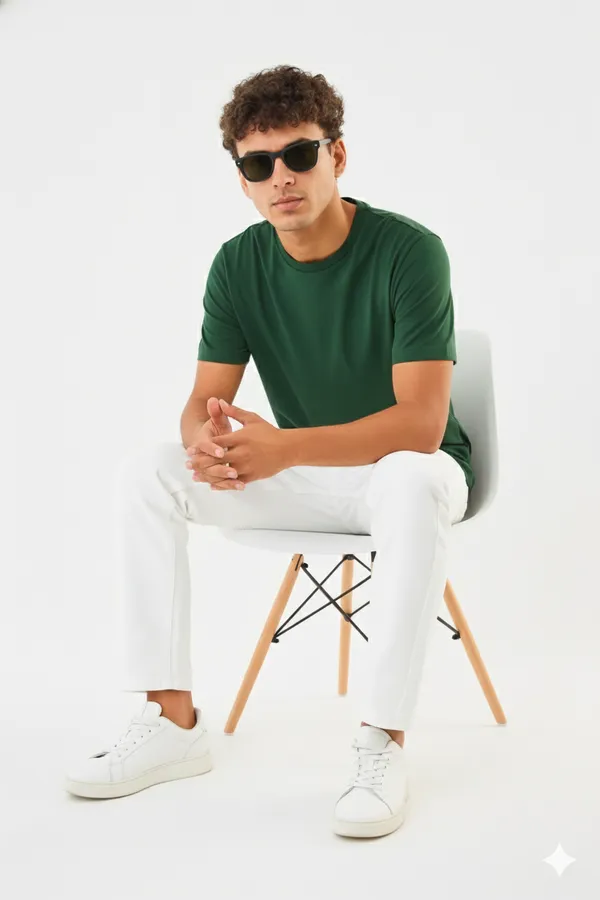 Premium_Cotton_Fabric_Regular_Round_Neck_Solid_T_Shirt_For_Men